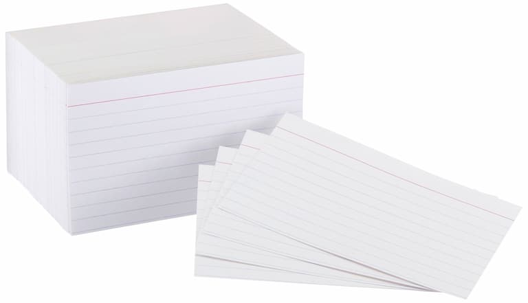 Index Cards