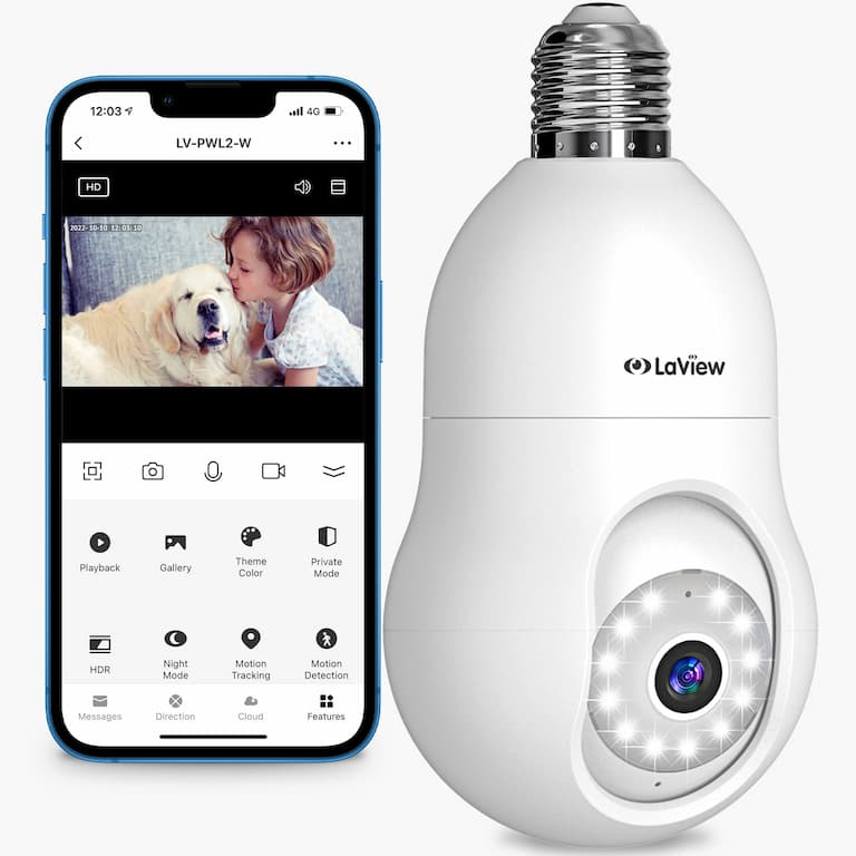 Light Bulb Camera