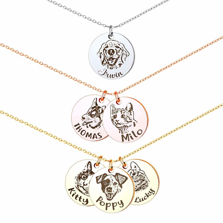 Dog Necklaces & Pendants