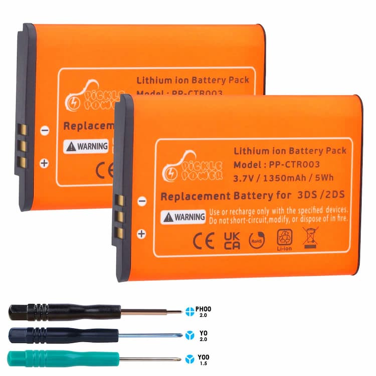 Nintendo 3DS & 2DS Batteries