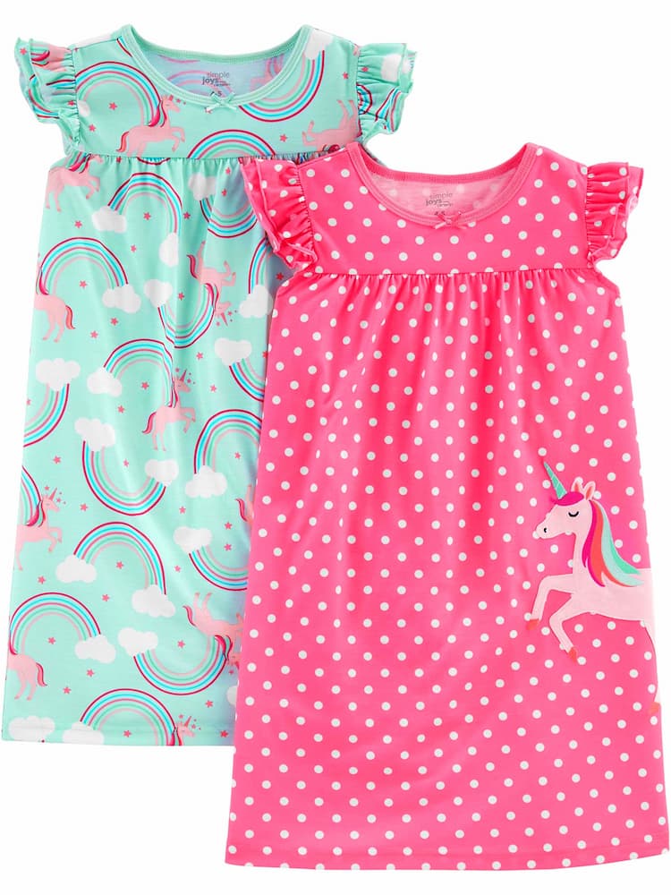 Girls' Nightgowns & Sleep Shirts