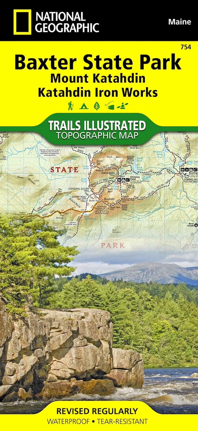 Camping & Hiking Topographic Maps