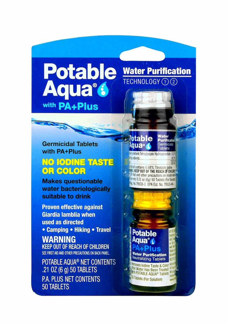 Camping Chemical Water Treaters