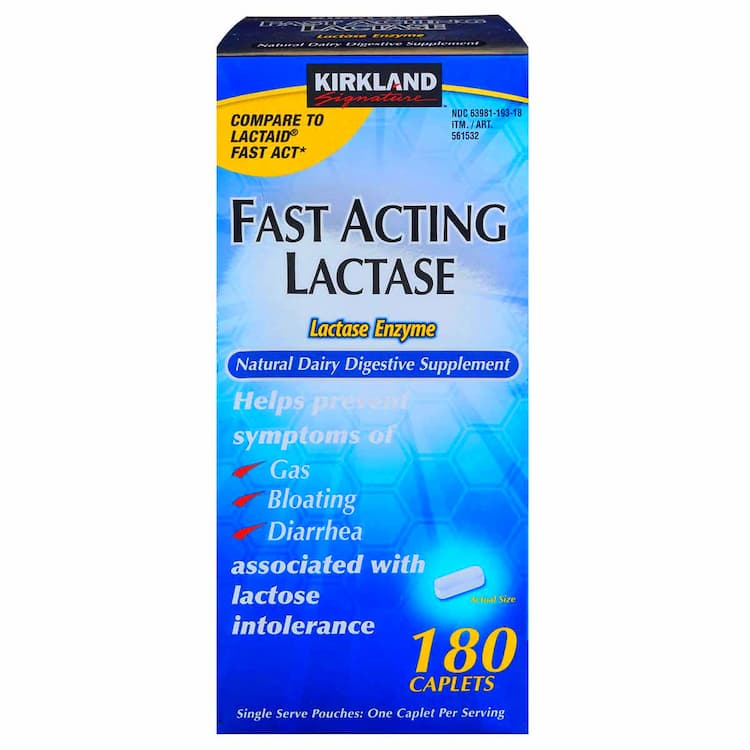 Lactase Nutritional Supplements