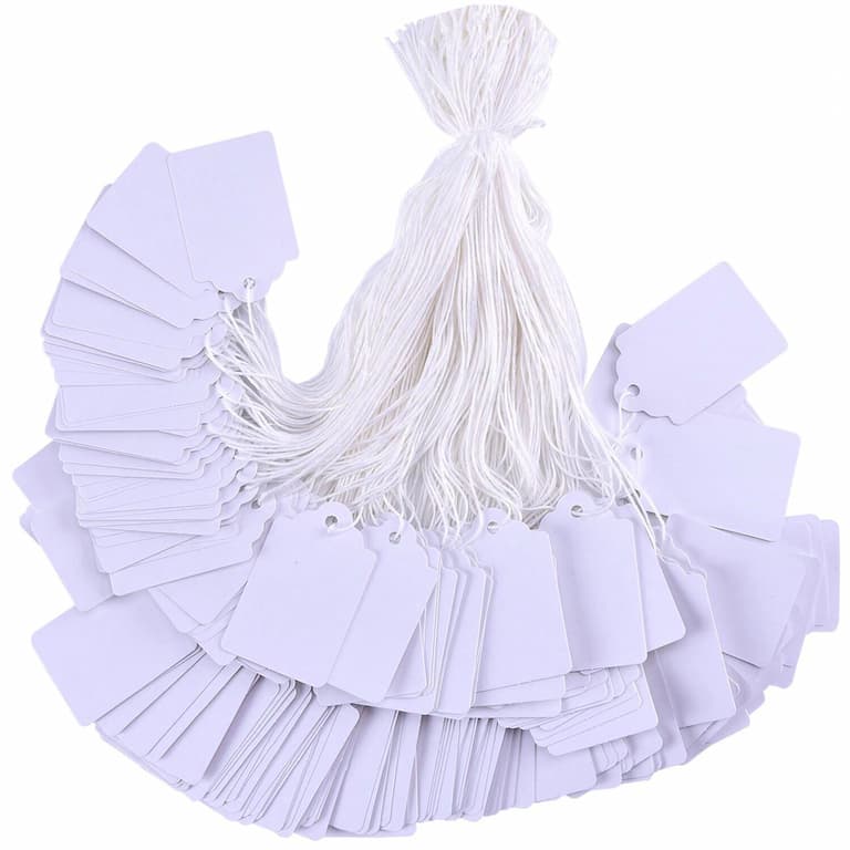 Blank Labeling Tags