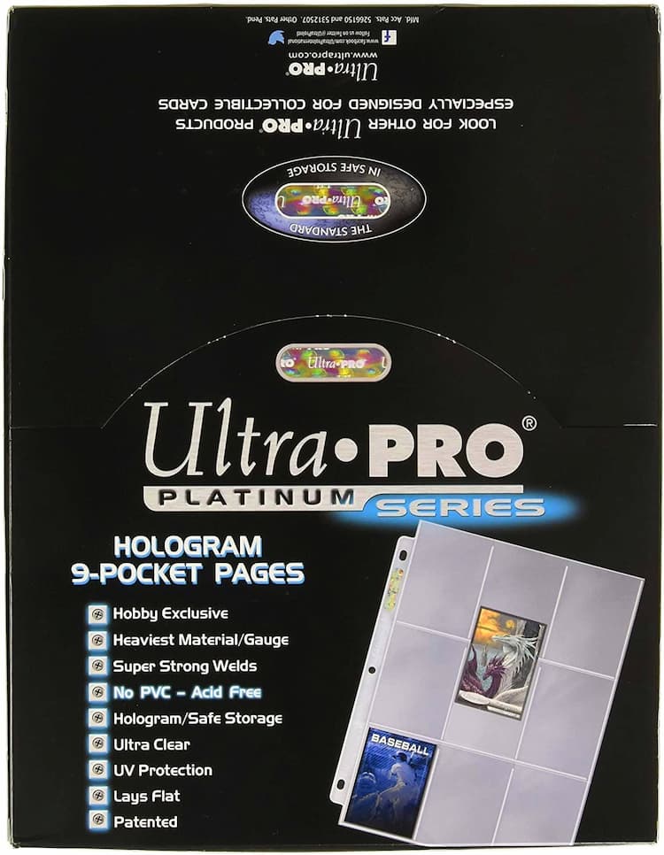 Collectible Trading Card Protective Sleeves