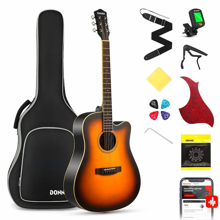 Acoustic Guitar Beginner Kits