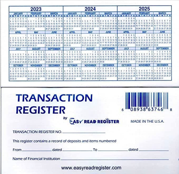 Check Registers