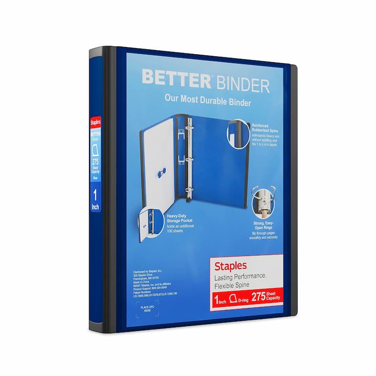 Office Data & Pressboard Ring Binders