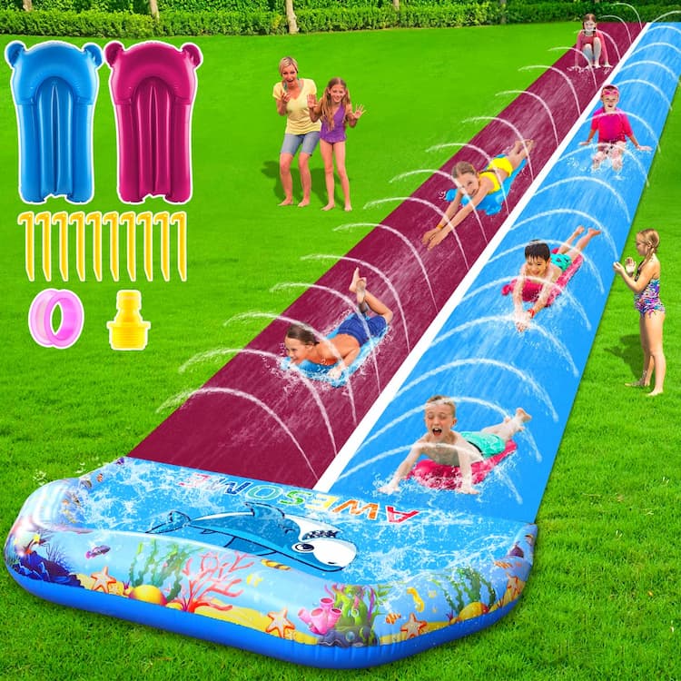 Backyard Slip and Slide