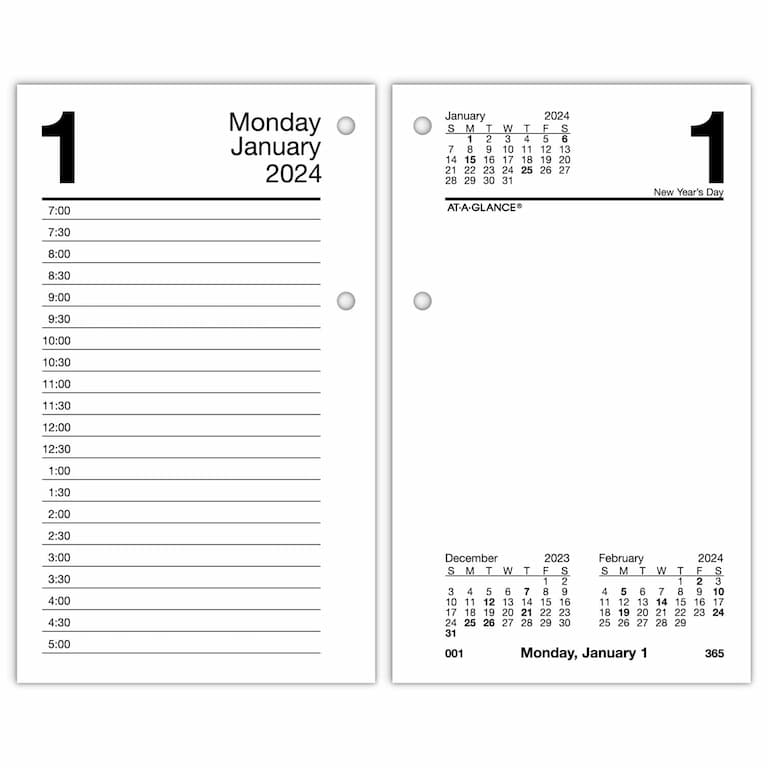 Desk Calendar Refills