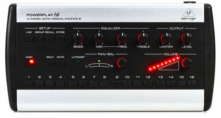 Stage Powered Mixers
