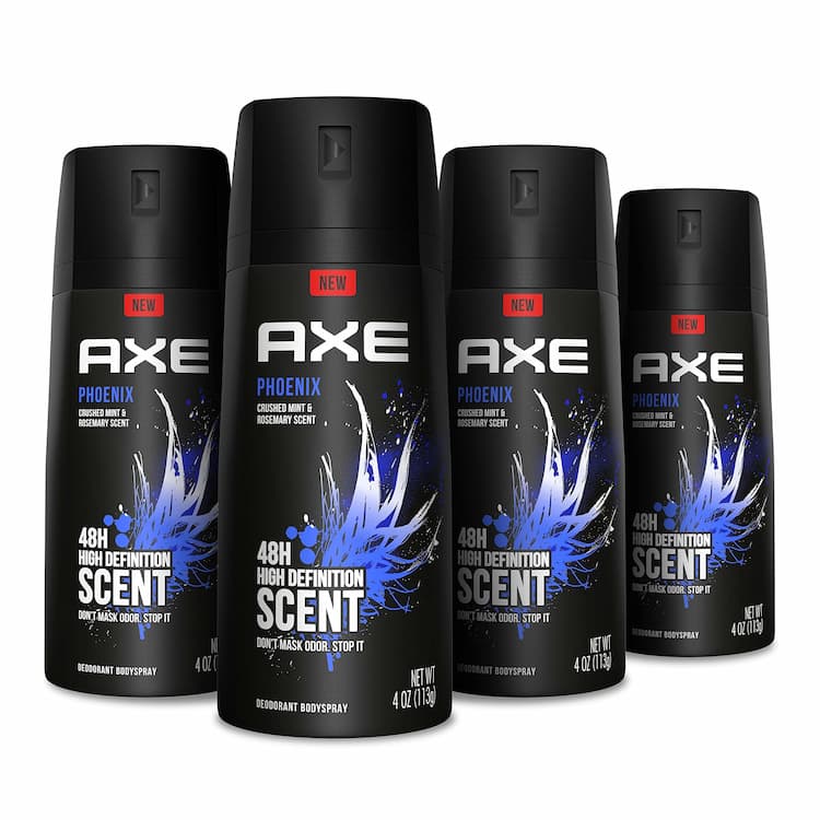 Men's Scented Body Sprays