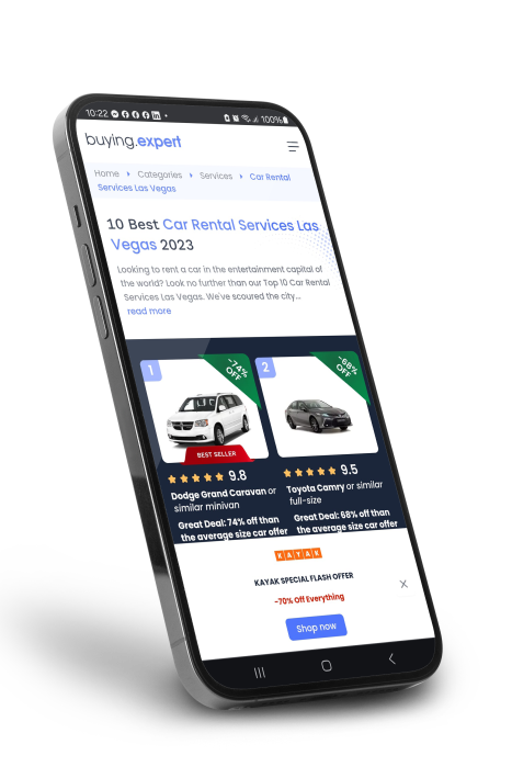 phone with top10 page open